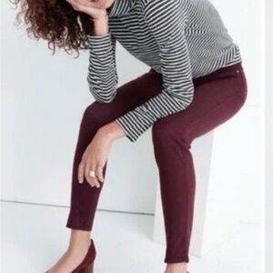 Madewell Burgundy Pants